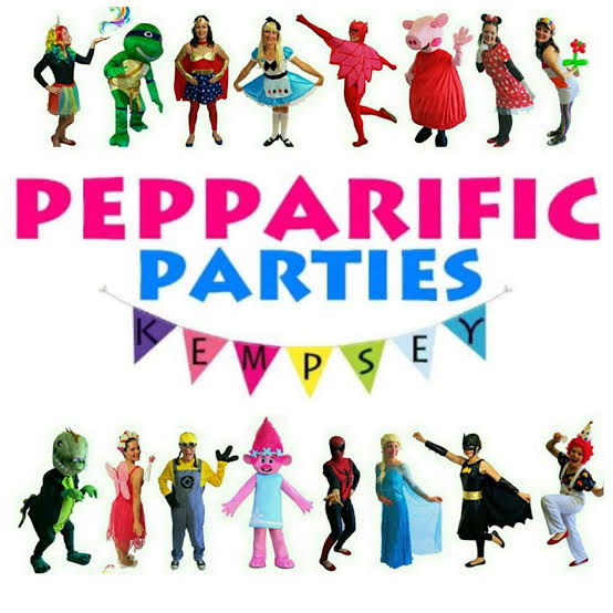 Pepparific Parties, Kempsey logo